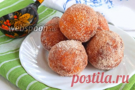 Творожные пончики с корицей рецепт с фото на Webspoon.ru