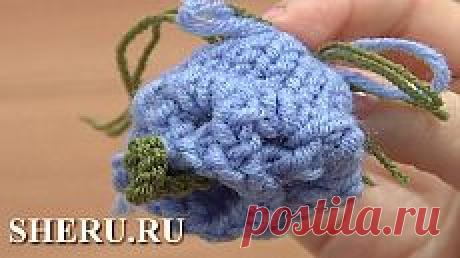 Цветы спицами
