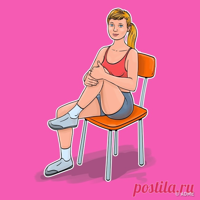 7 упражнений для плоского живота и тонкой талии, которые можно делать не вставая со стула ⋆ Хозяюшка