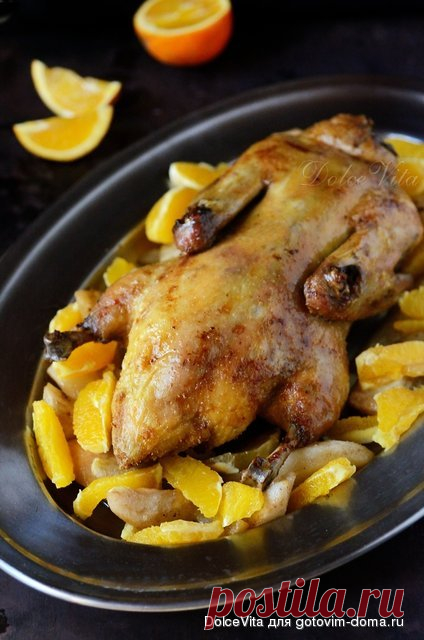 Canard à l'orange - Утка с апельсинами по-французски • Французская кухня