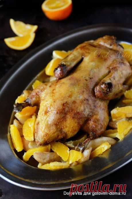 Canard à l'orange - Утка с апельсинами по-французски • Французская кухня