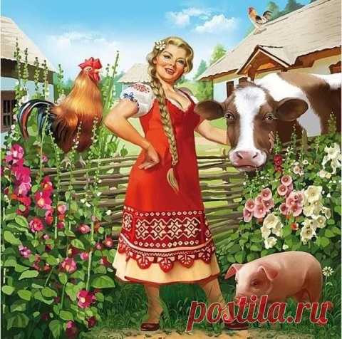 ЩАСТЬЕ. Деревенская скукотища или Один день из жизни