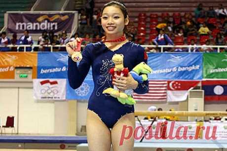 Вьетнамская гимнастка