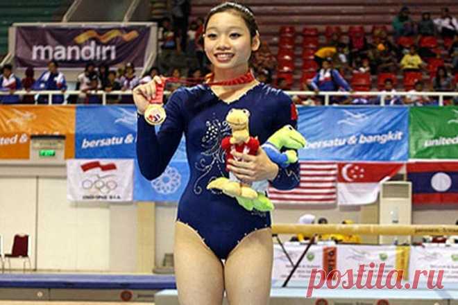 Вьетнамская гимнастка