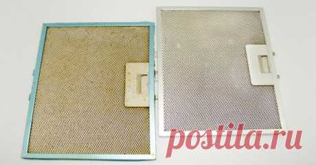 Быстрый и эффективный способ очистки решетки вытяжки от налипшего жира