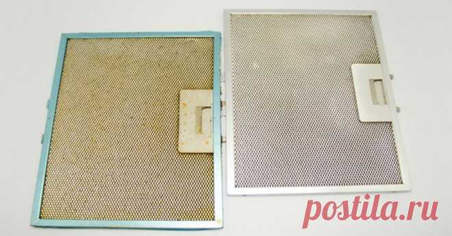 Быстрый и эффективный способ очистки решетки вытяжки от налипшего жира