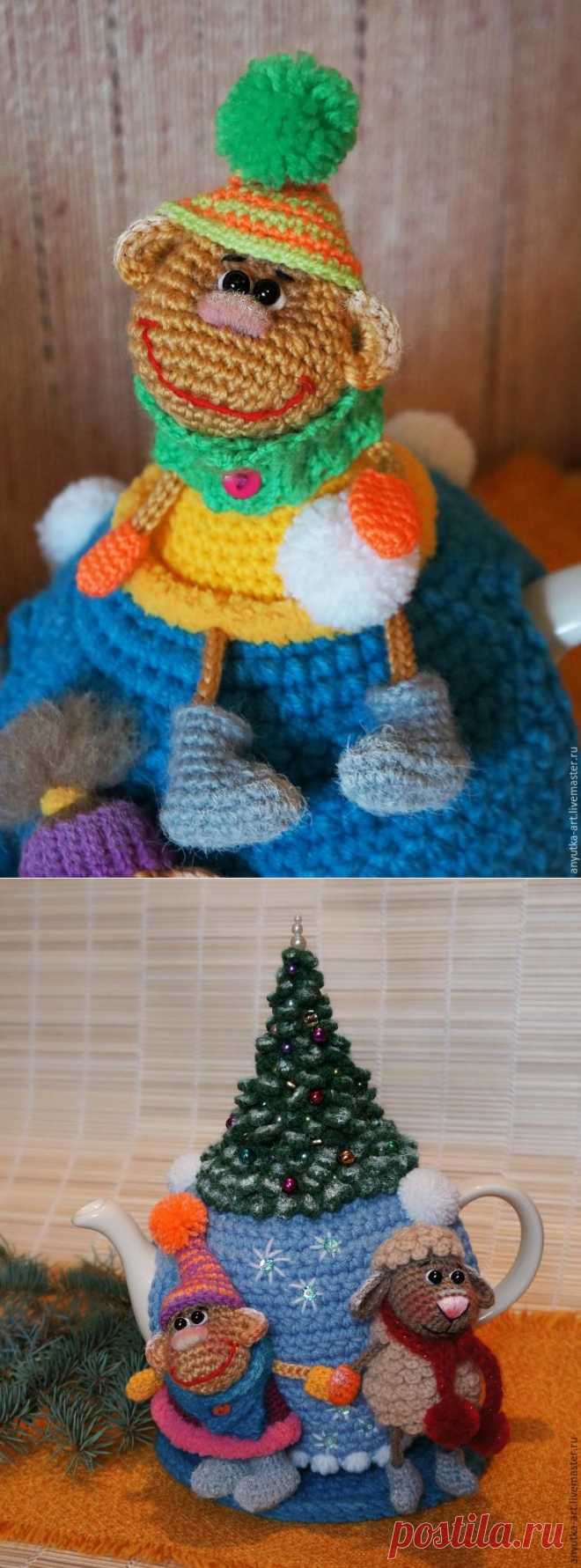 Вяжем крючком позитивных мартышек - Ярмарка Мастеров - ручная работа, handmade