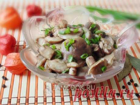 Маринованные маслята на зиму (горячим способом)