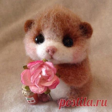 Хомячки в технике сухого валяния 😃 / Восприятие бизнеса