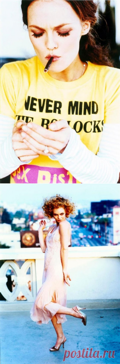 Ванесса Паради (Vanessa Paradis) в фотосессии Эллен фон Унверт (Ellen von Unwerth) (2002)