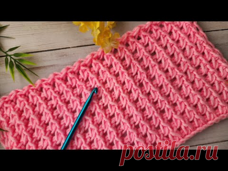 Fall 2024 ~ Petal Lace Path - Tunisian Crochet One-Row Wonder