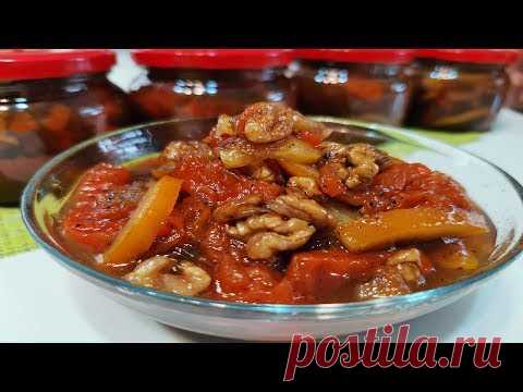 ЗИМНИЙ Рецепт ВАРЕНЬЯ .Вкуснейшее сочетание цитрусовых,тыквы,орехов и корицы.
