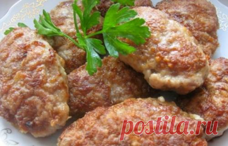 Котлеты с сыром в духовке / Простые рецепты