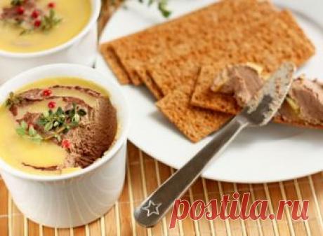 Печёночный паштет из говяжьей печени