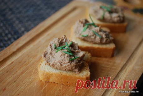 Паштет из куриной печени - Cooking Palette » Cooking Palette