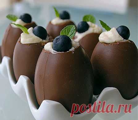 Вкусный десерт) Для 4-6 яиц нужно плиток 5... / Разное / Здравствуй, Весна! / Pinme.ru / Катерина