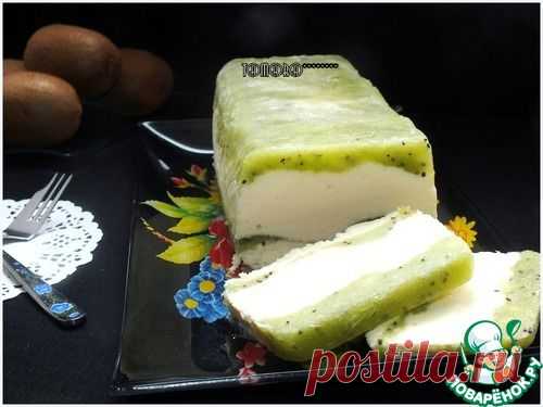 Семифредо с киви.