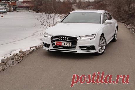 Тест-драйв Audi А7 Sportback: Снежная королева