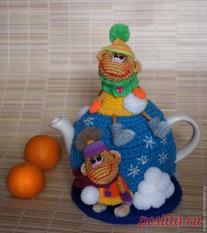 Вяжем крючком позитивных мартышек