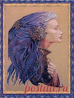 Nimue_La_Clef (вышивание крестом, схема, xsd и jpg) | Вышивка...