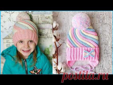 ВЕСЕННЯЯ Шапка ,,Зефирка