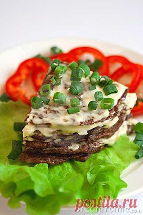 Печеночный тортик и блины, готовим сами