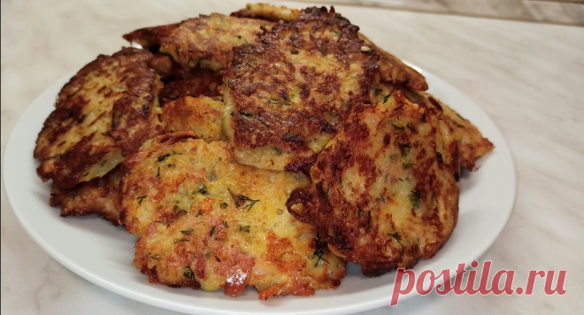 Быстро, просто и очень вкусно! Драники с сыром и ветчиной - Искусница - медиаплатформа МирТесен