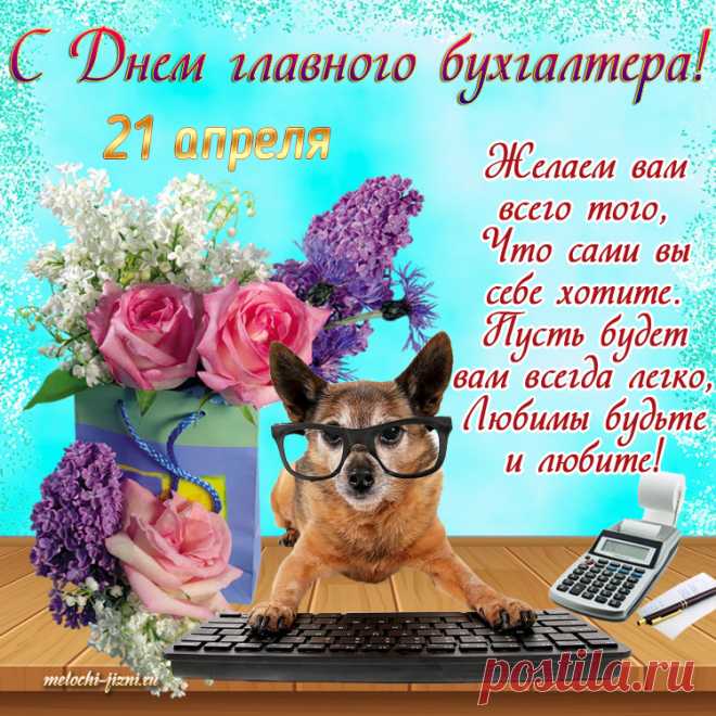 С днем главного бухгалтера поздравляю,
Получать удовольствие от работы желаю.
Чтобы зрение тебя не подводило,
От высоких сумм на карте счастьем накрыло.