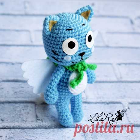 PDF Хэппи. FREE amigurumi crochet pattern. Бесплатный мастер-класс, схема и описание для вязания амигуруми крючком. Вяжем игрушки своими руками! Fairy Tail, Хвост Феи, кот, котик, кошка, котенок, cat, kitten, chat, gato, kater, kočka, kedi. #амигуруми #amigurumi #amigurumidoll #amigurumipattern #freepattern #freecrochetpatterns #crochetpattern #crochetdoll #crochettutorial #patternsforcrochet #вязание #вязаниекрючком #handmadedoll #рукоделие #ручнаяработа #pattern #tutorial #häkeln #amigurumis
