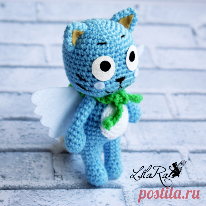 PDF Хэппи. FREE amigurumi crochet pattern. Бесплатный мастер-класс, схема и описание для вязания амигуруми крючком. Вяжем игрушки своими руками! Fairy Tail, Хвост Феи, кот, котик, кошка, котенок, cat, kitten, chat, gato, kater, kočka, kedi. #амигуруми #amigurumi #amigurumidoll #amigurumipattern #freepattern #freecrochetpatterns #crochetpattern #crochetdoll #crochettutorial #patternsforcrochet #вязание #вязаниекрючком #handmadedoll #рукоделие #ручнаяработа #pattern #tutorial #häkeln #amigurumis