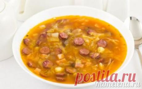 Немецкий колбасный суп