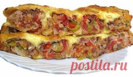 Запеканка в лаваше ! Это простое, быстрое и вкусное блюдо на ужин