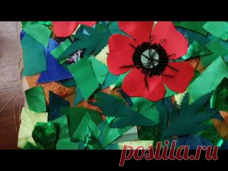 Шью маки в технике пицца. Применяю в салфетках, сумках, ланчматах.