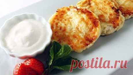 ТВОРОЖНО-БАНАНОВЫЕ ЛЕПЕШКИ