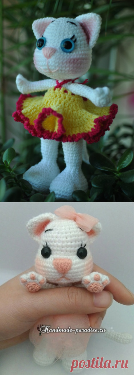 Кошечка крючком