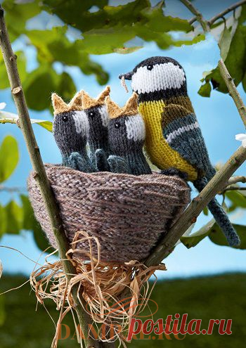 Пасхальные игрушки «Чирикающие птицы»
