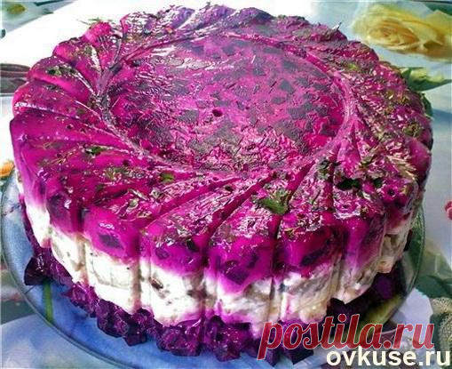 -желе «Селедка под шубой» - Простые рецепты Овкусе.ру