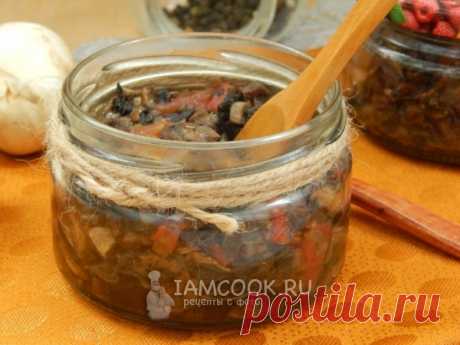 Грибная икра из шампиньонов на зиму