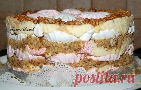 Торт из зефира.