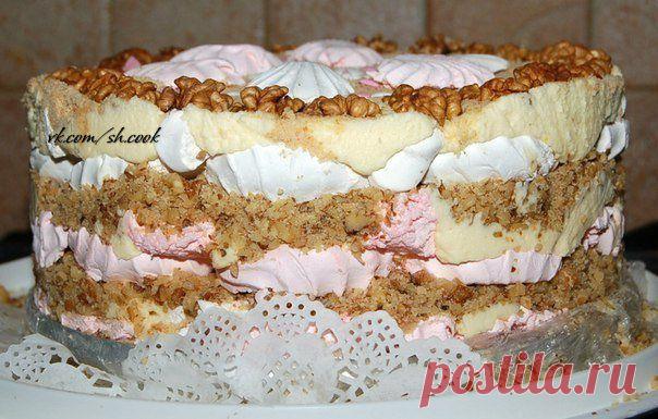 Торт из зефира.