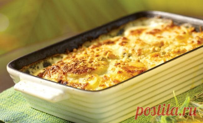 Картофель запеченный в духовке — рецепт