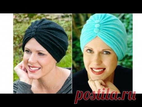 #تربون_بونيه#قص وخياطة تربون او بونيه للشعر وسهل جدا