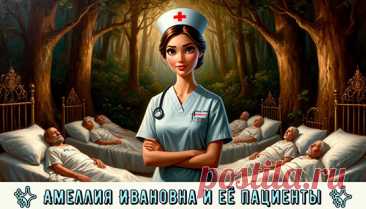 Однако особое внимание привлекала и знаменитая медицинская ступа Амеллии Ивановны, которая сама везла девушку из одного места в другое, быстро доставляя помощь туда, куда нельзя добраться пешком. Именно эта магическая помощница стала символом заботы и спасения, навсегда запомнившейся жителям деревни....