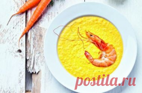 Морковный  суп-пюре: очень вкусный оригинальный рецепт.