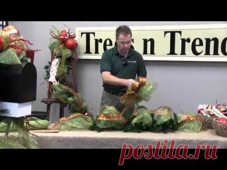 How To Decorate A Mailbox for Christmas - Trees n Trends - Unique Home Decor