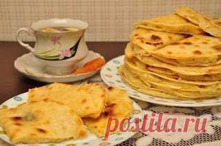Самые вкусные рецепты: Кыстыбый - вкусные татарские лепешечки с картошкой-пюре
