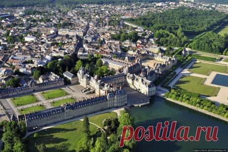 Дворцы Франции: Фонтенбло (Chateau de Fontainebleau).