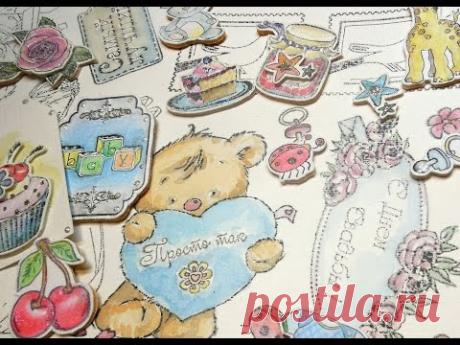 DIY Объемные высечки из штампов