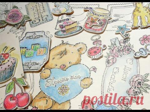 DIY Объемные высечки из штампов