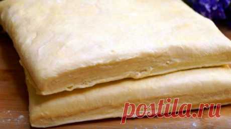Слоеное тесто быстрого приготовления - Вкусная выпечка от Перчинки.
